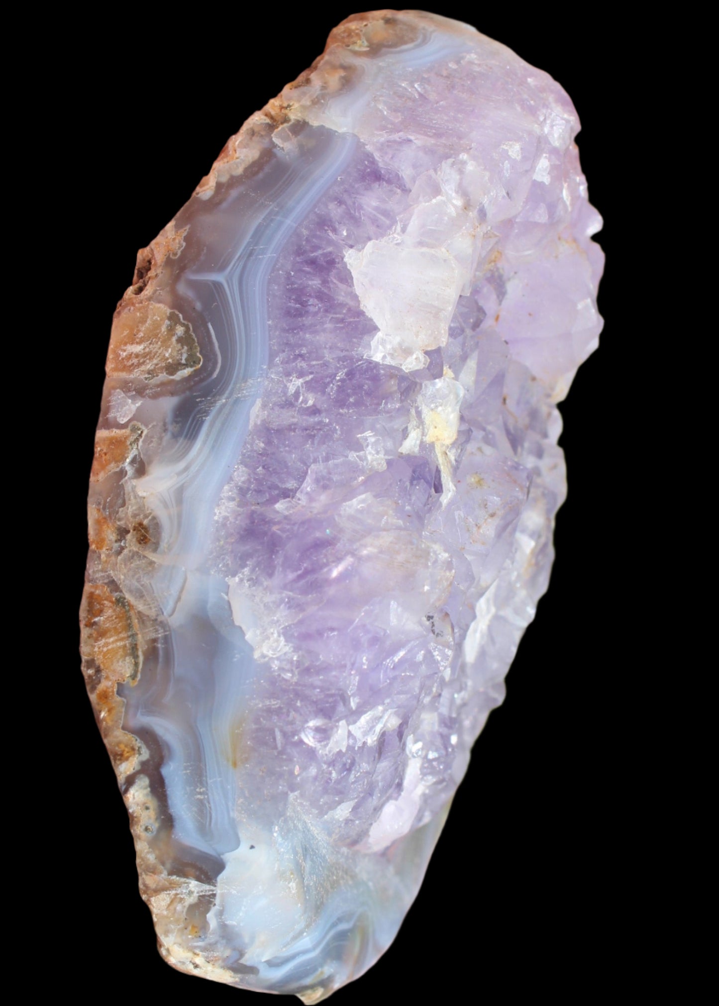 Amethyst geode cluster 400g - Rocks and Things Store