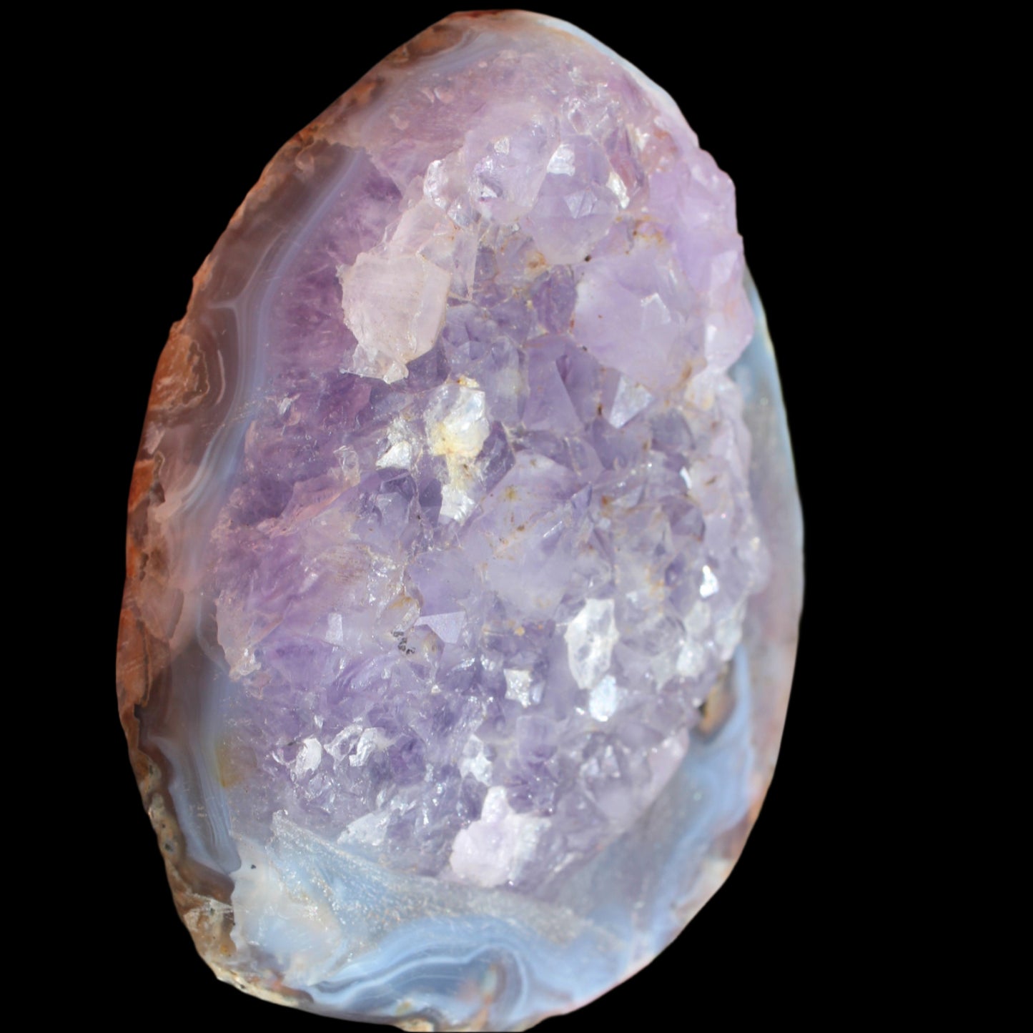 Amethyst geode cluster 400g - Rocks and Things Store