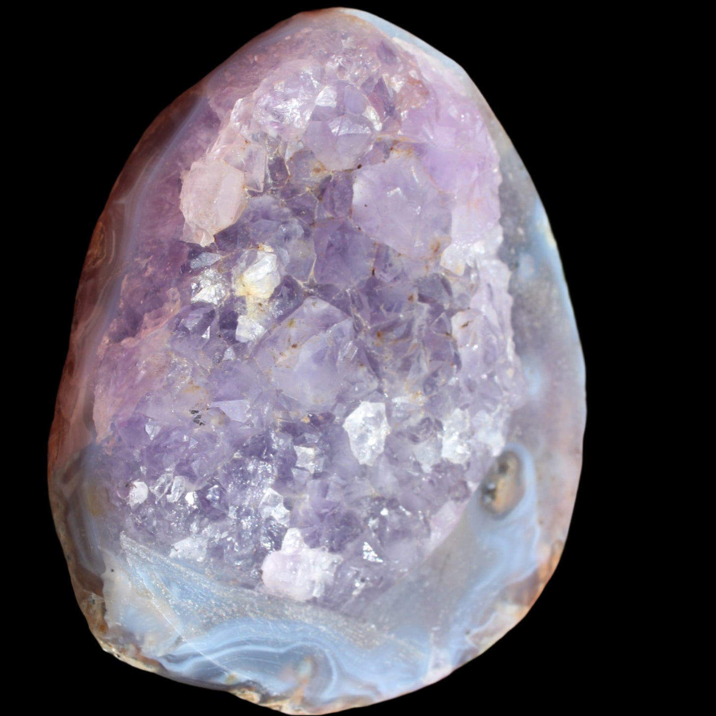 Amethyst geode cluster 400g - Rocks and Things Store