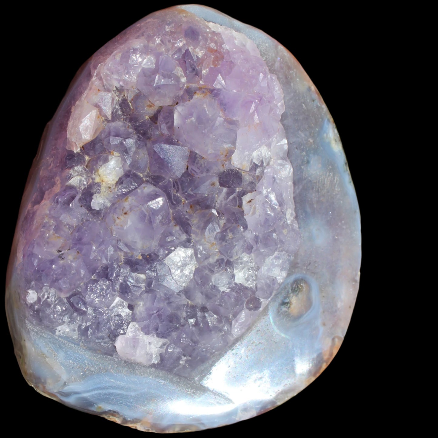 Amethyst geode cluster 400g - Rocks and Things Store