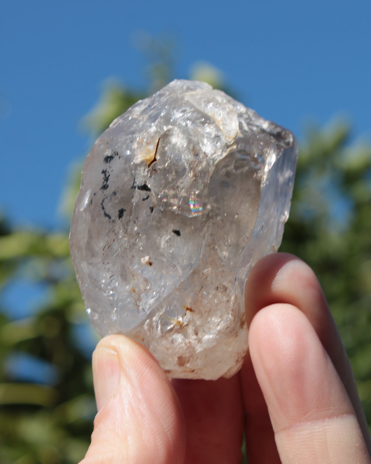 Quartz crystal 150g Rocks and Things