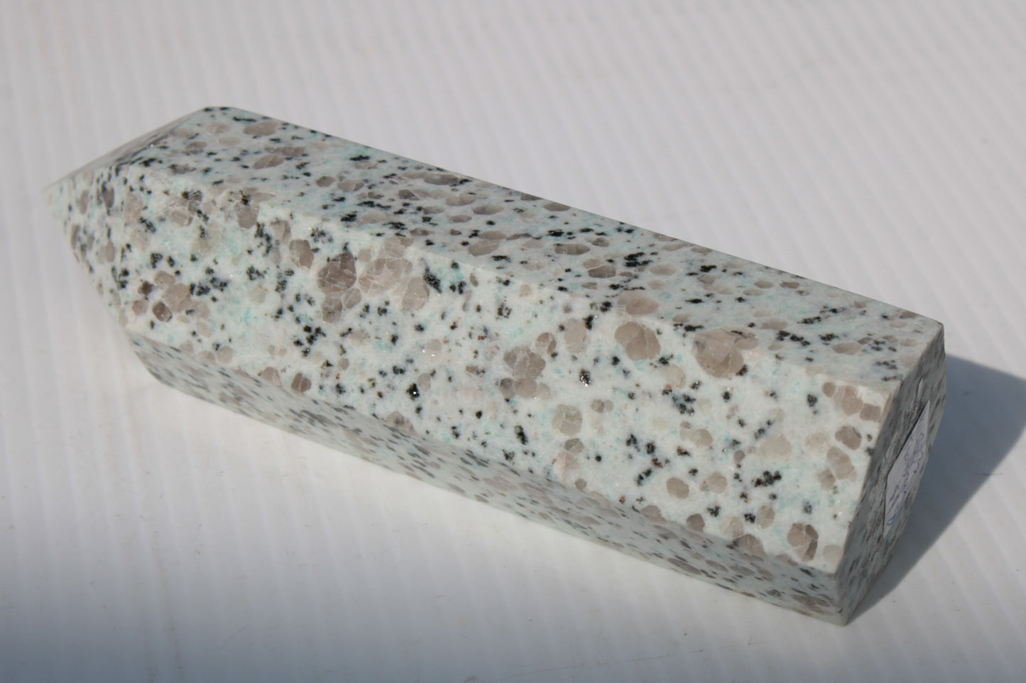 Tianshan Blue Stone obelisk 603g Rocks and Things