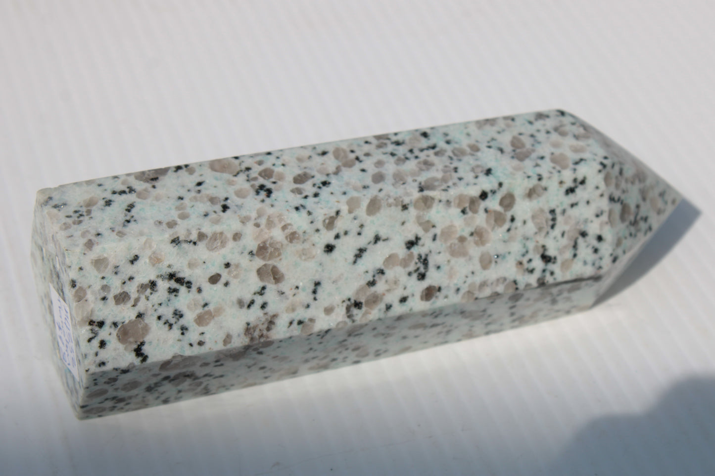 Tianshan Blue Stone obelisk 603g Rocks and Things