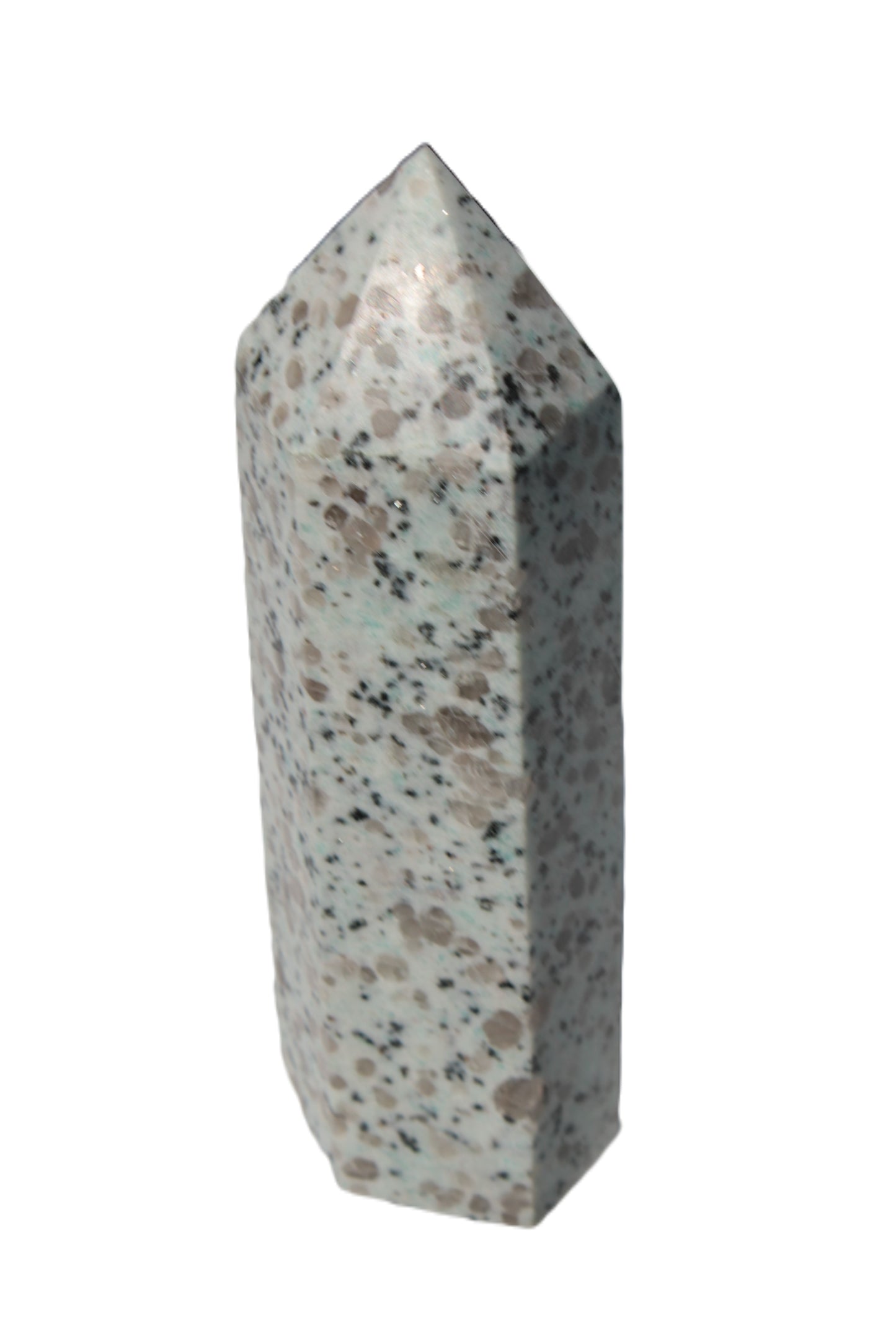 Tianshan Blue Stone obelisk 603g Rocks and Things
