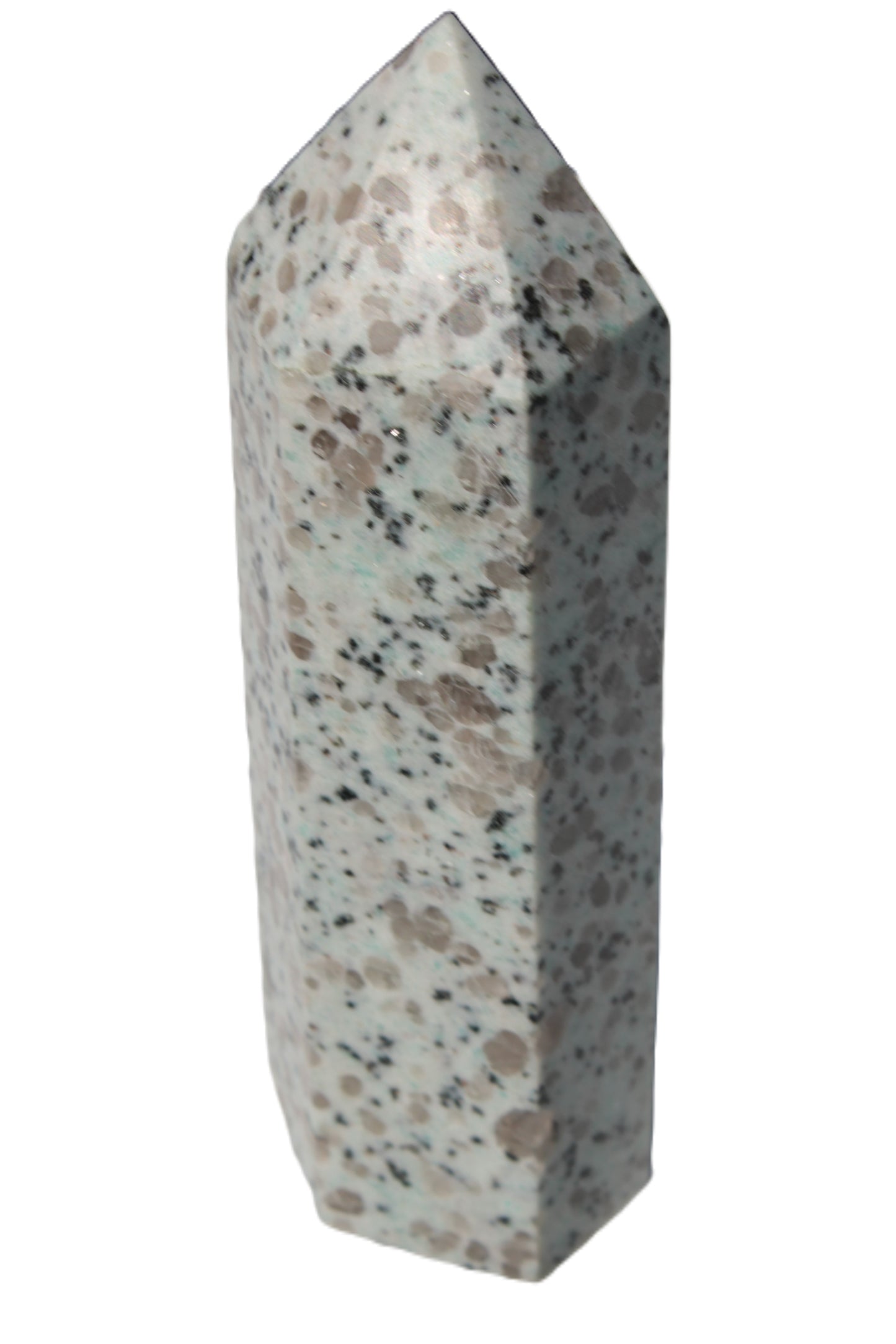Tianshan Blue Stone obelisk 603g Rocks and Things