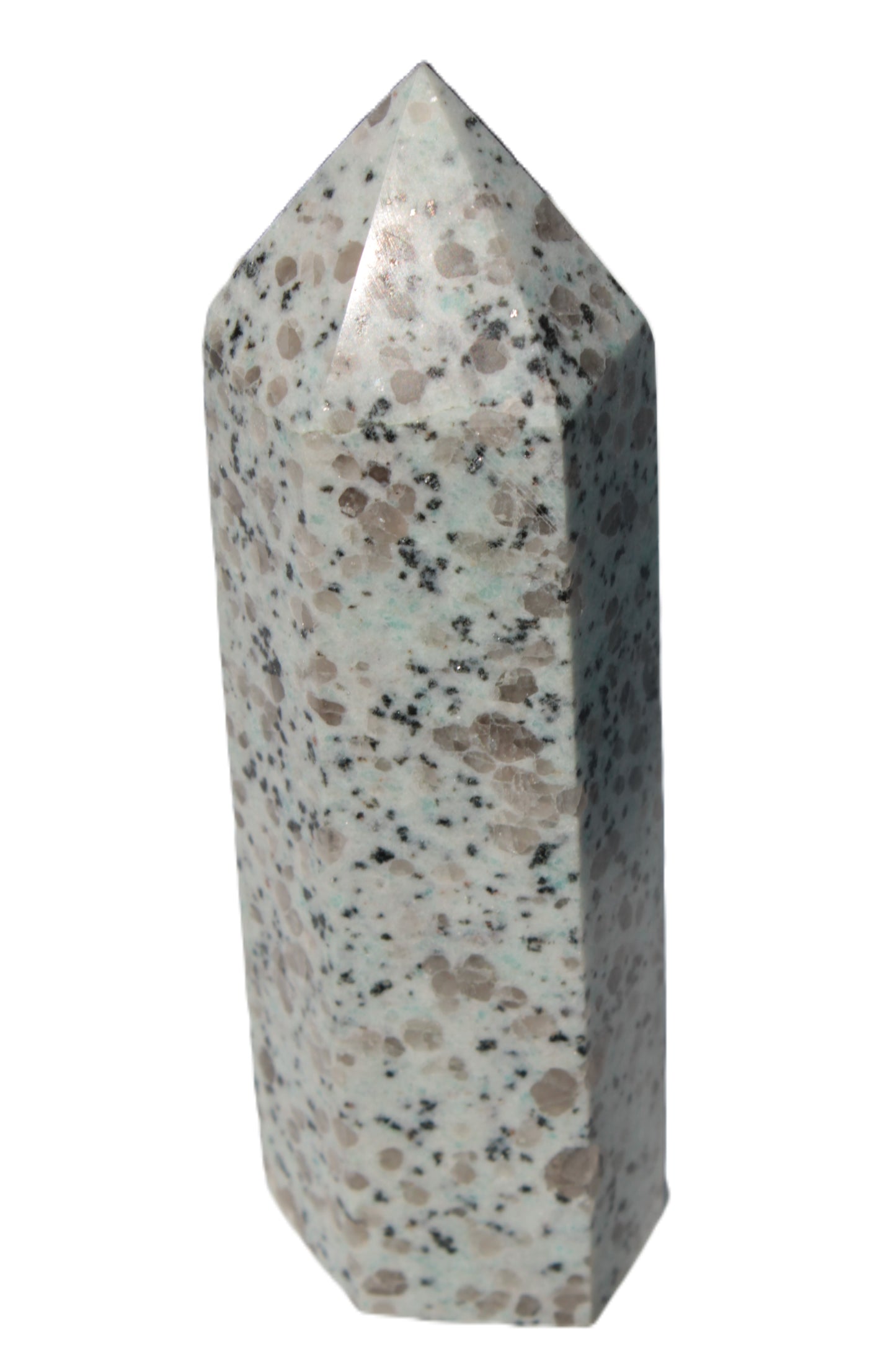 Tianshan Blue Stone obelisk 603g Rocks and Things