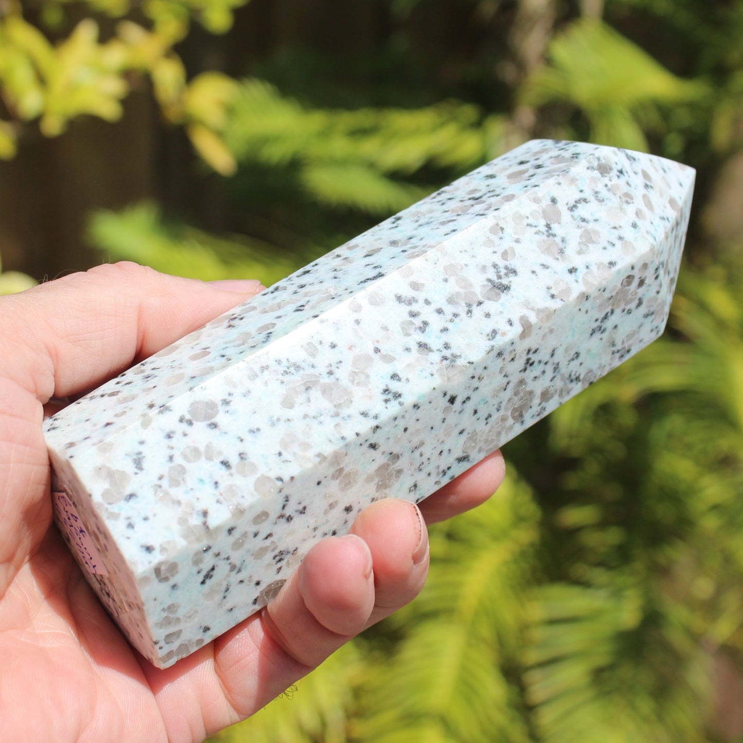 Tianshan Blue Stone obelisk 603g Rocks and Things