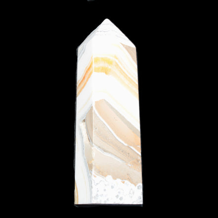Grass Flower stone obelisk 512g Rocks and Things