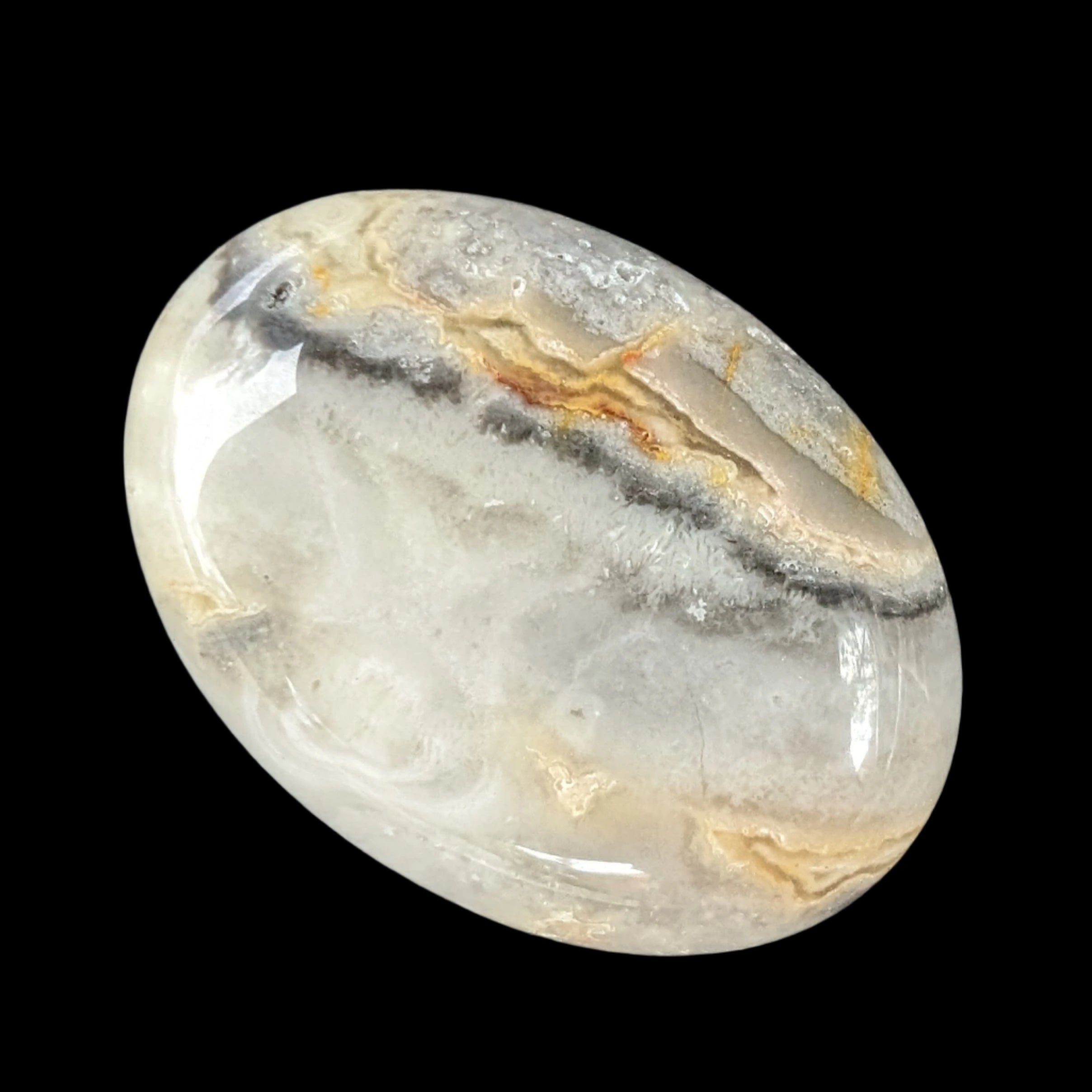 Agate from Mexico cabachon 4-5g Rocks and Things