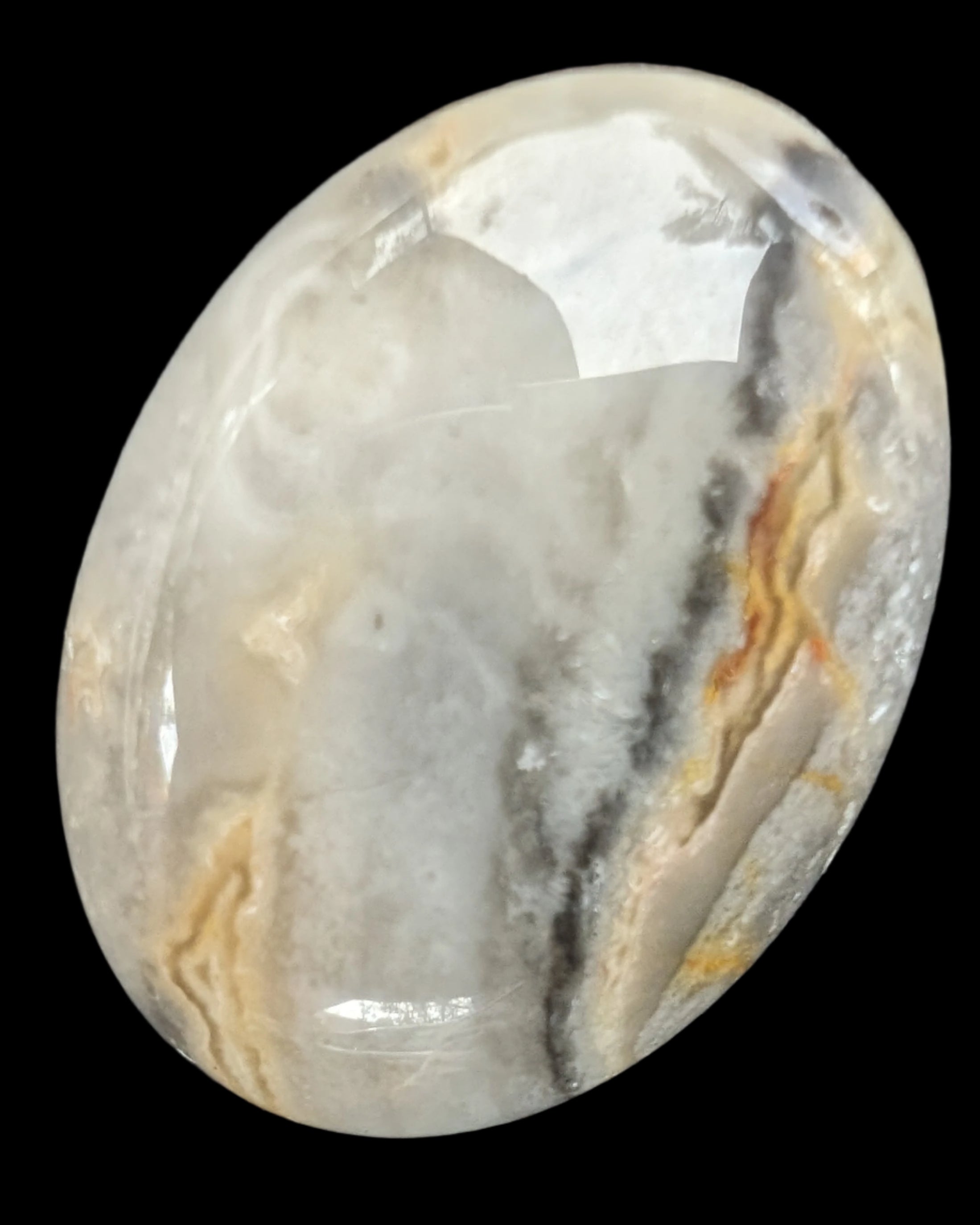 Agate from Mexico cabachon 4-5g Rocks and Things