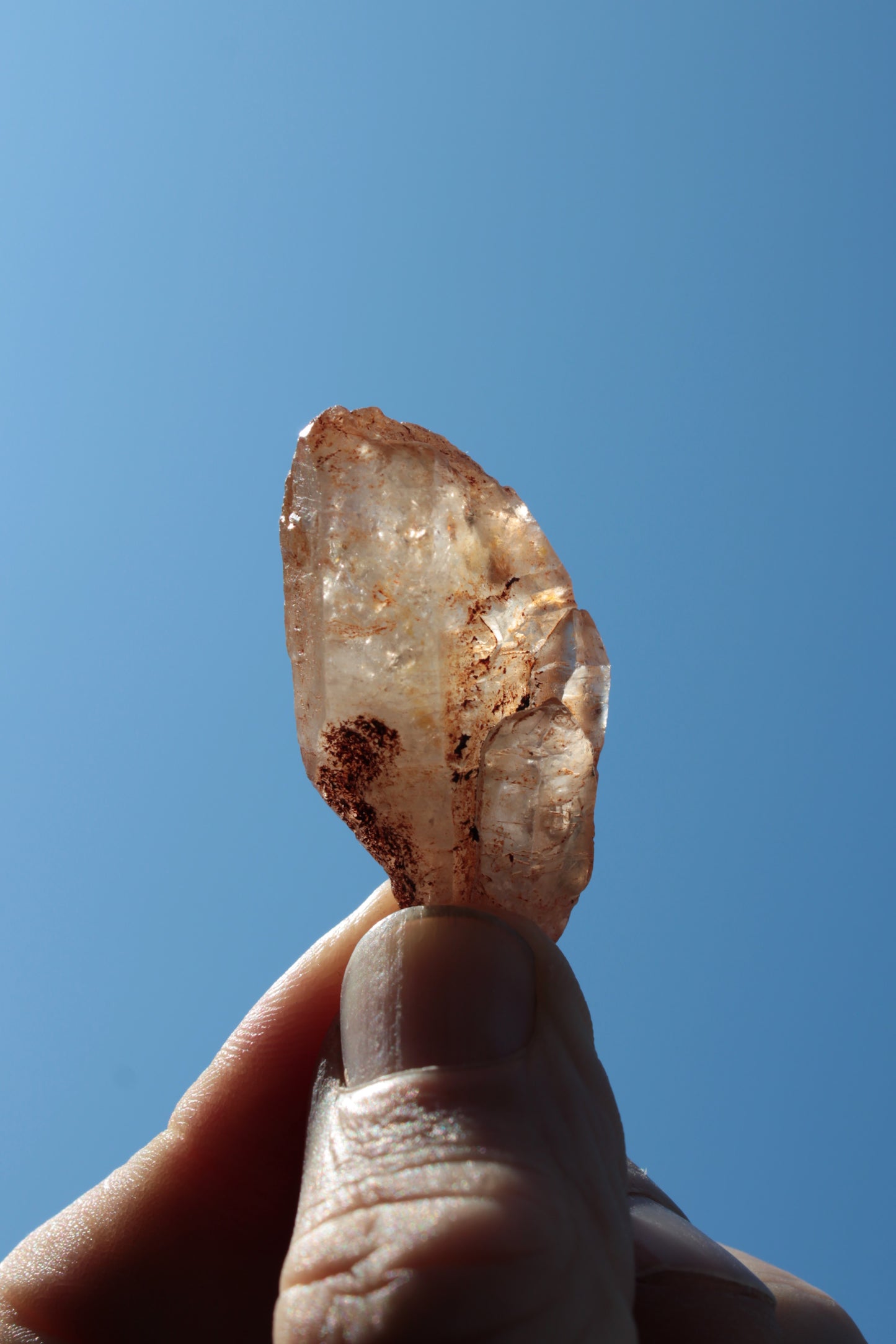 Fenster skeletal Enhydro 1/2 crystals with oil 18-20g Rocks and Things