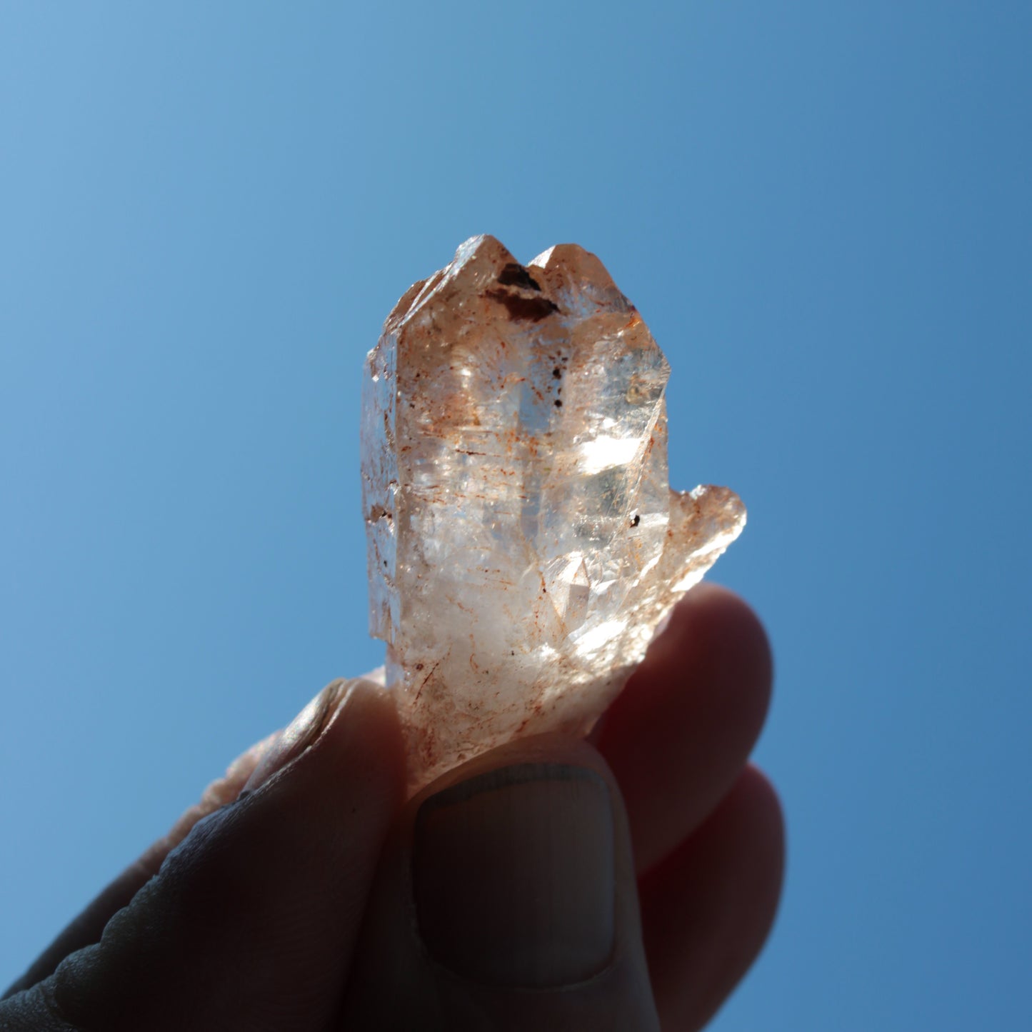 Fenster skeletal Enhydro 1/2 crystals with oil 18-20g Rocks and Things