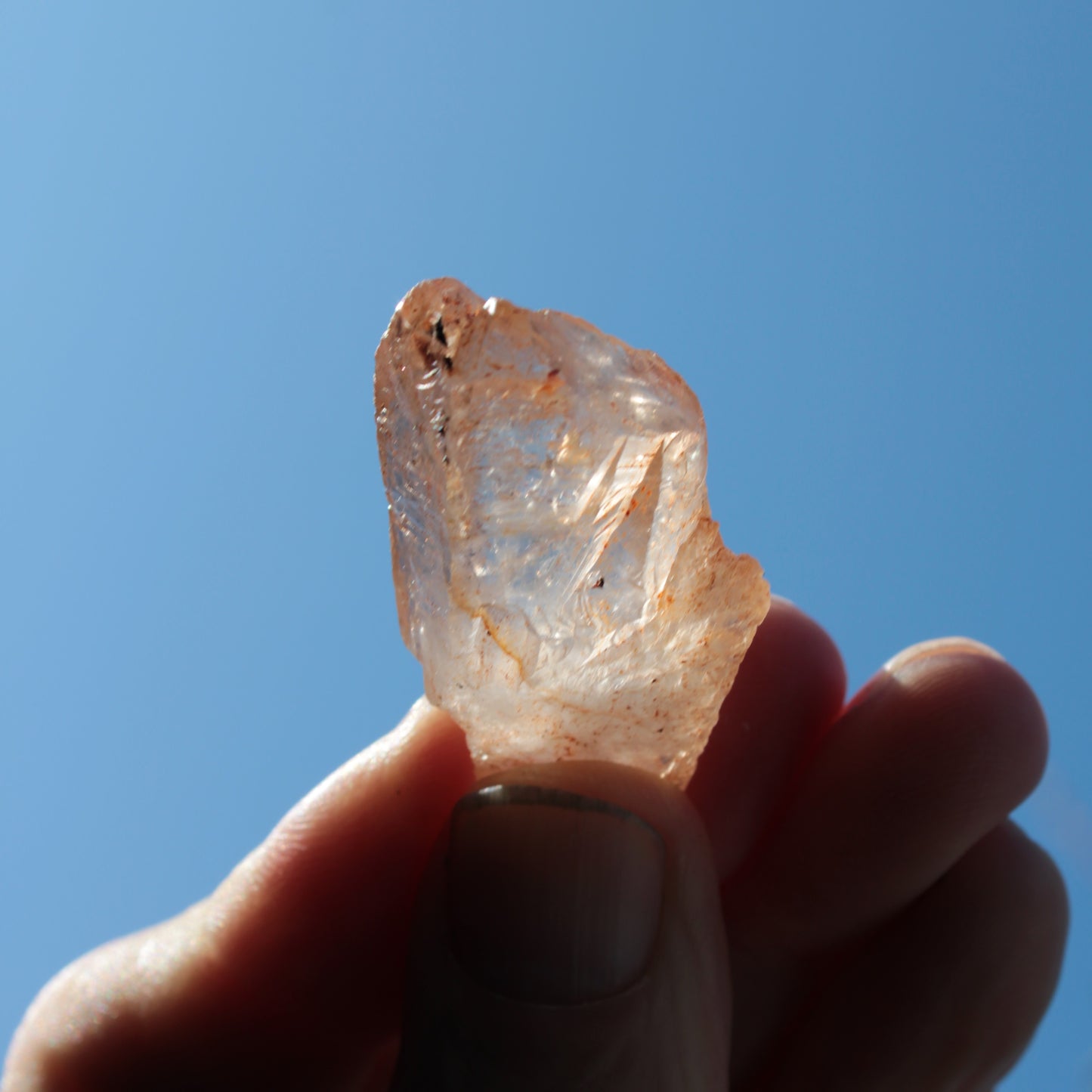 Fenster skeletal Enhydro 1/2 crystals with oil 18-20g Rocks and Things
