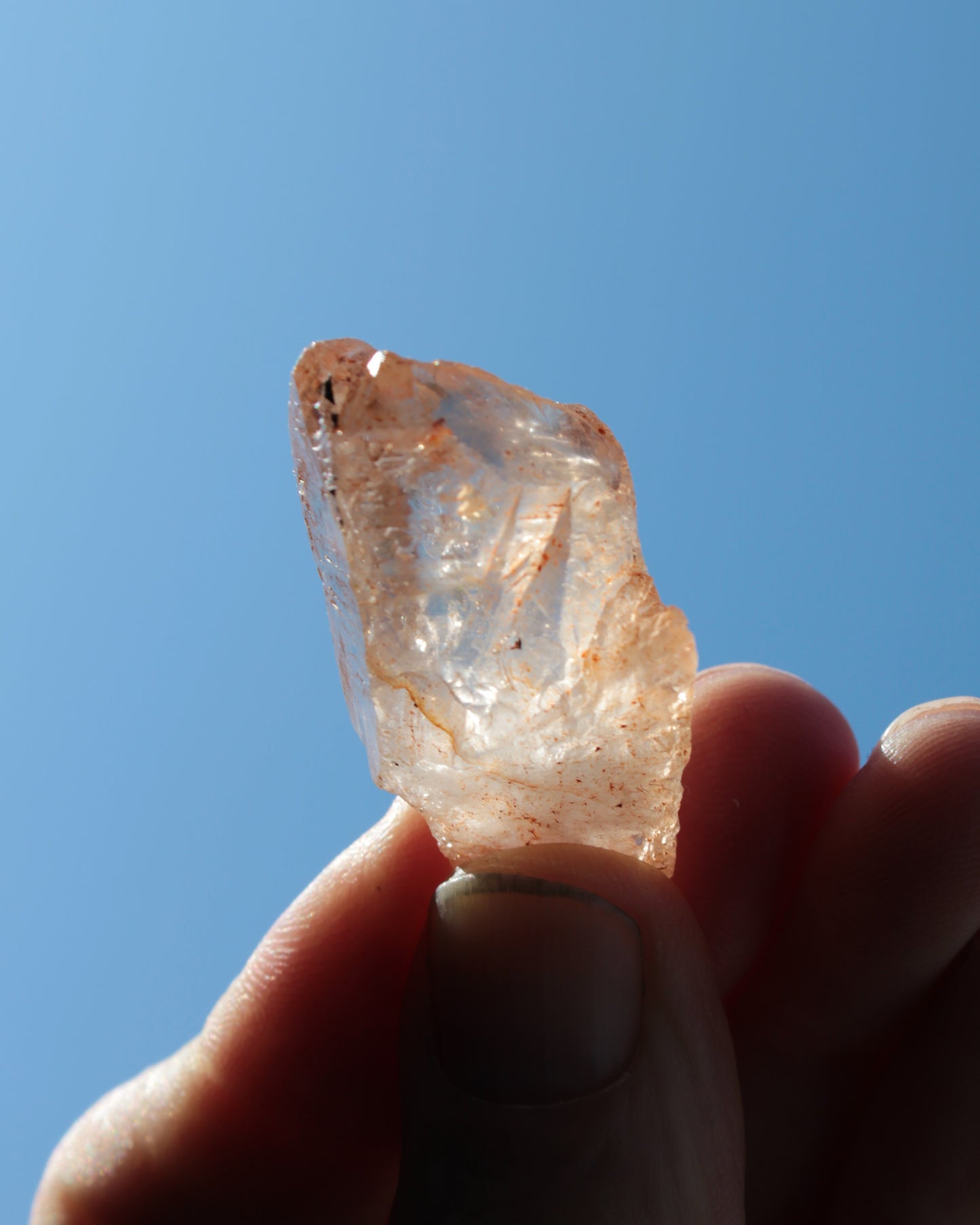 Fenster skeletal Enhydro 1/2 crystals with oil 18-20g Rocks and Things
