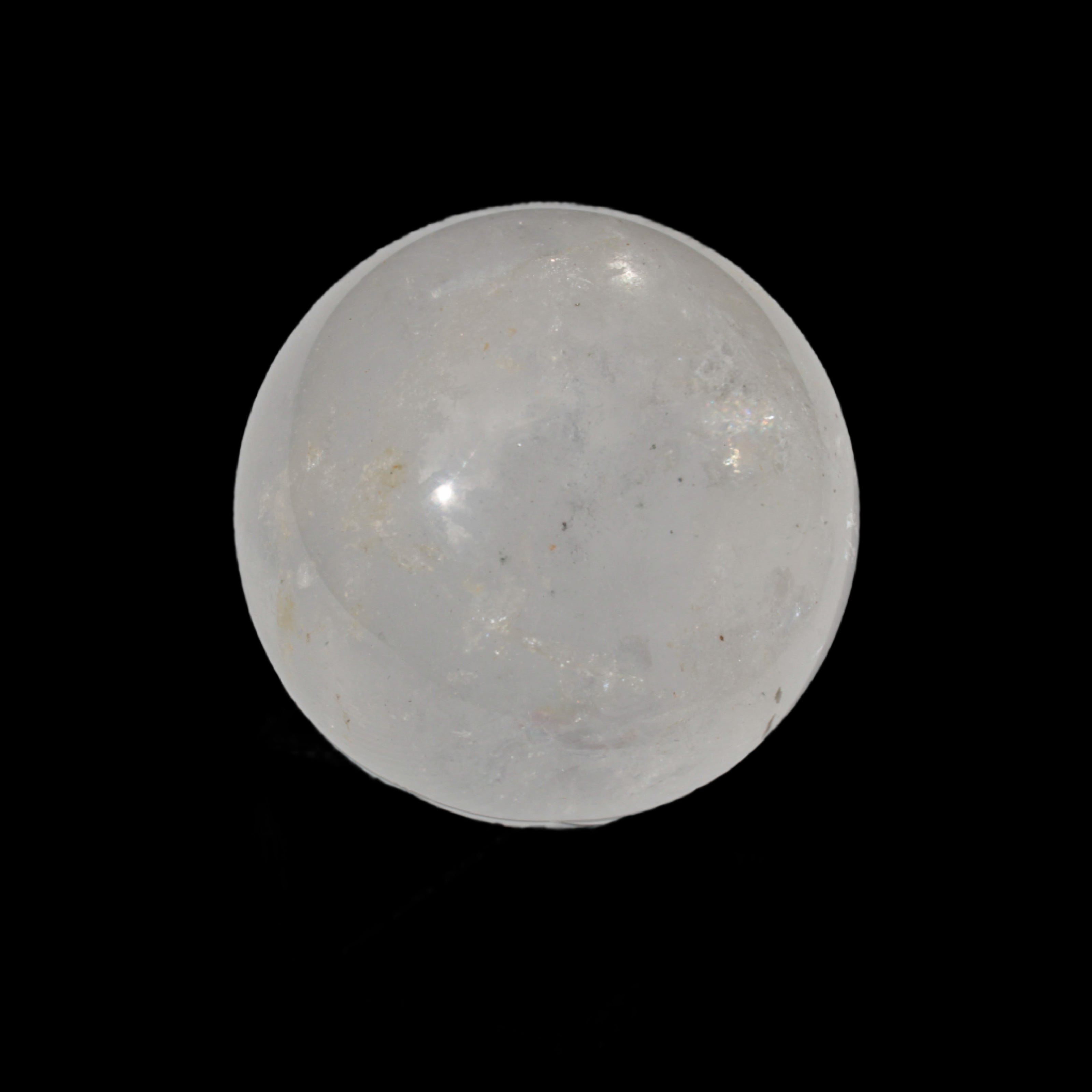 Clear Quartz sphere 54mm 224g in sunlight - Rocks and Things Store