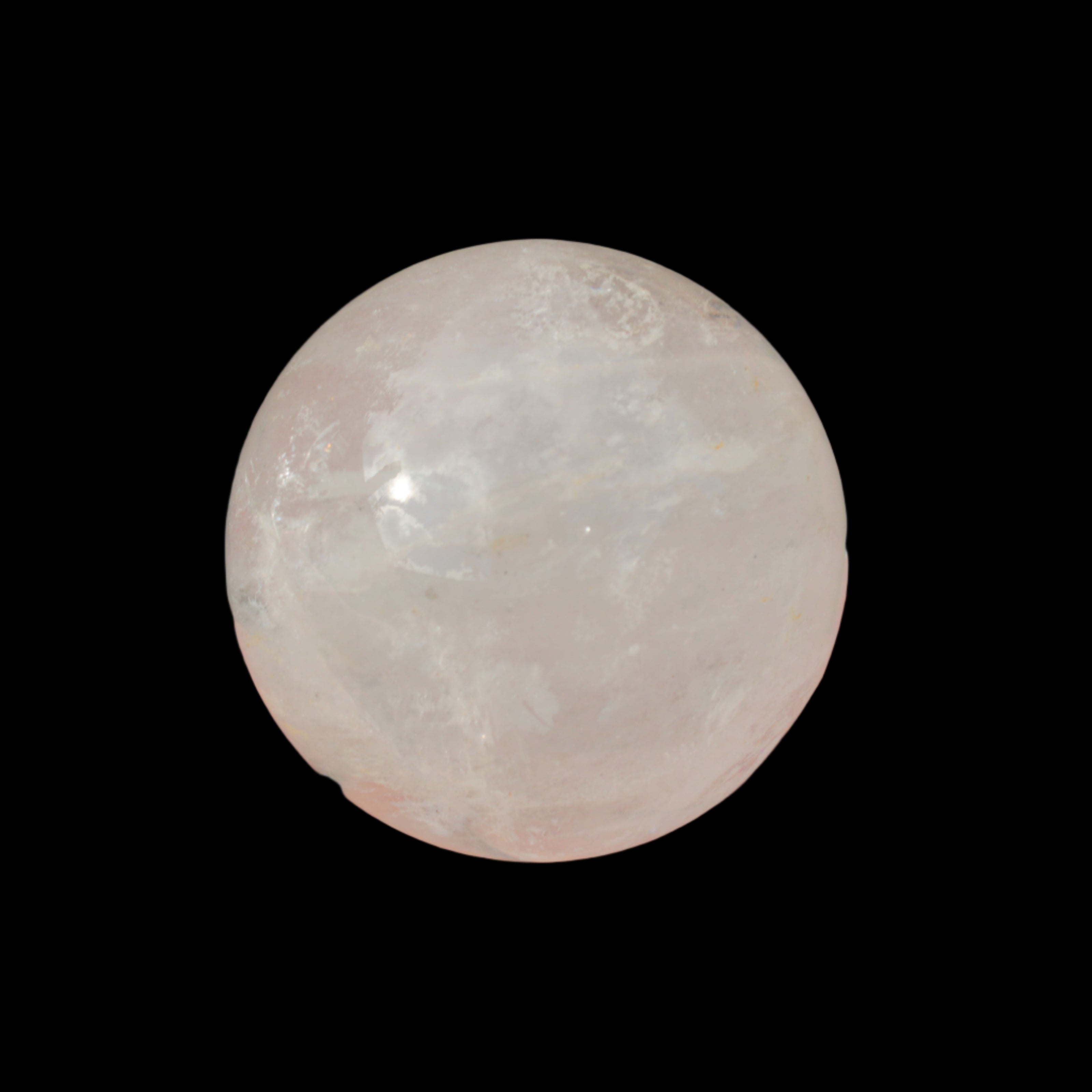 Clear Quartz sphere 54mm 224g in sunlight - Rocks and Things Store