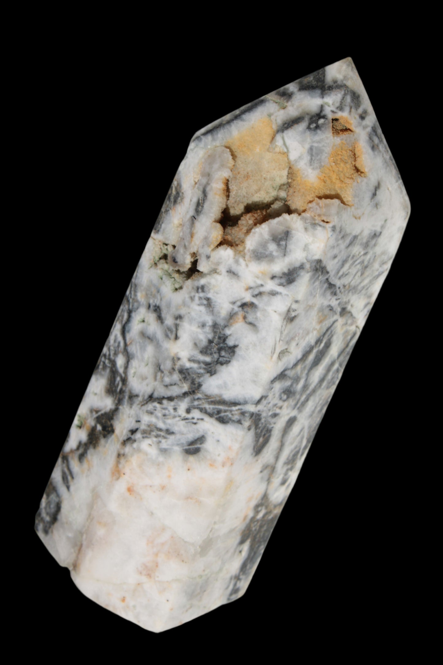Purple Fantasy Fluorite obelisk drusy 1078g in sunlight - Rocks and Things Store