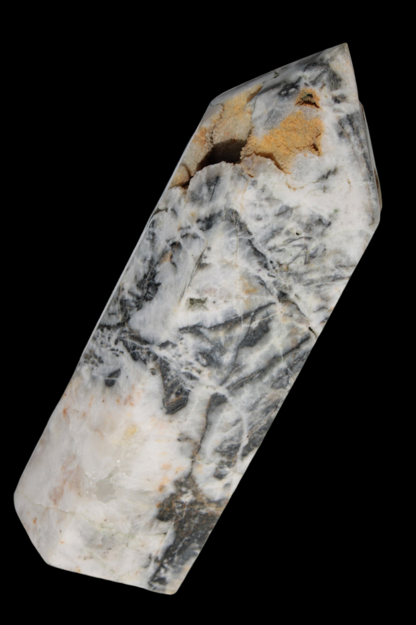 Purple Fantasy Fluorite obelisk drusy 1078g in sunlight - Rocks and Things Store