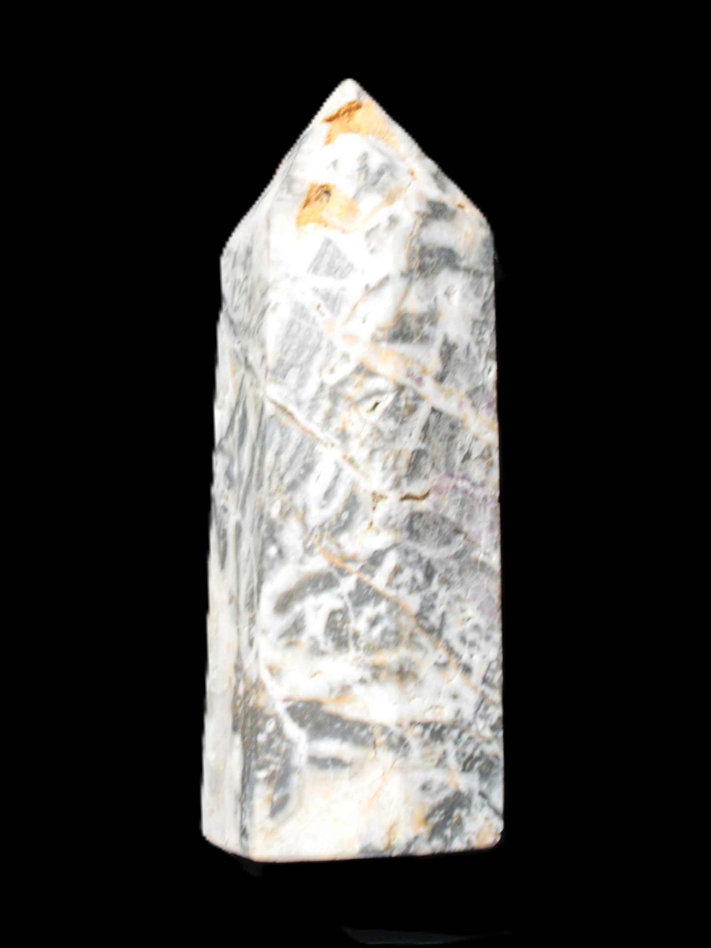Purple Fantasy Fluorite obelisk druzy 1078g Rocks and Things