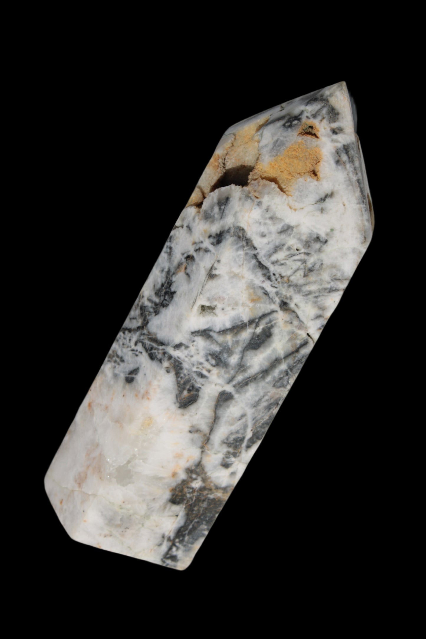 Purple Fantasy Fluorite obelisk drusy 1078g in sunlight - Rocks and Things Store