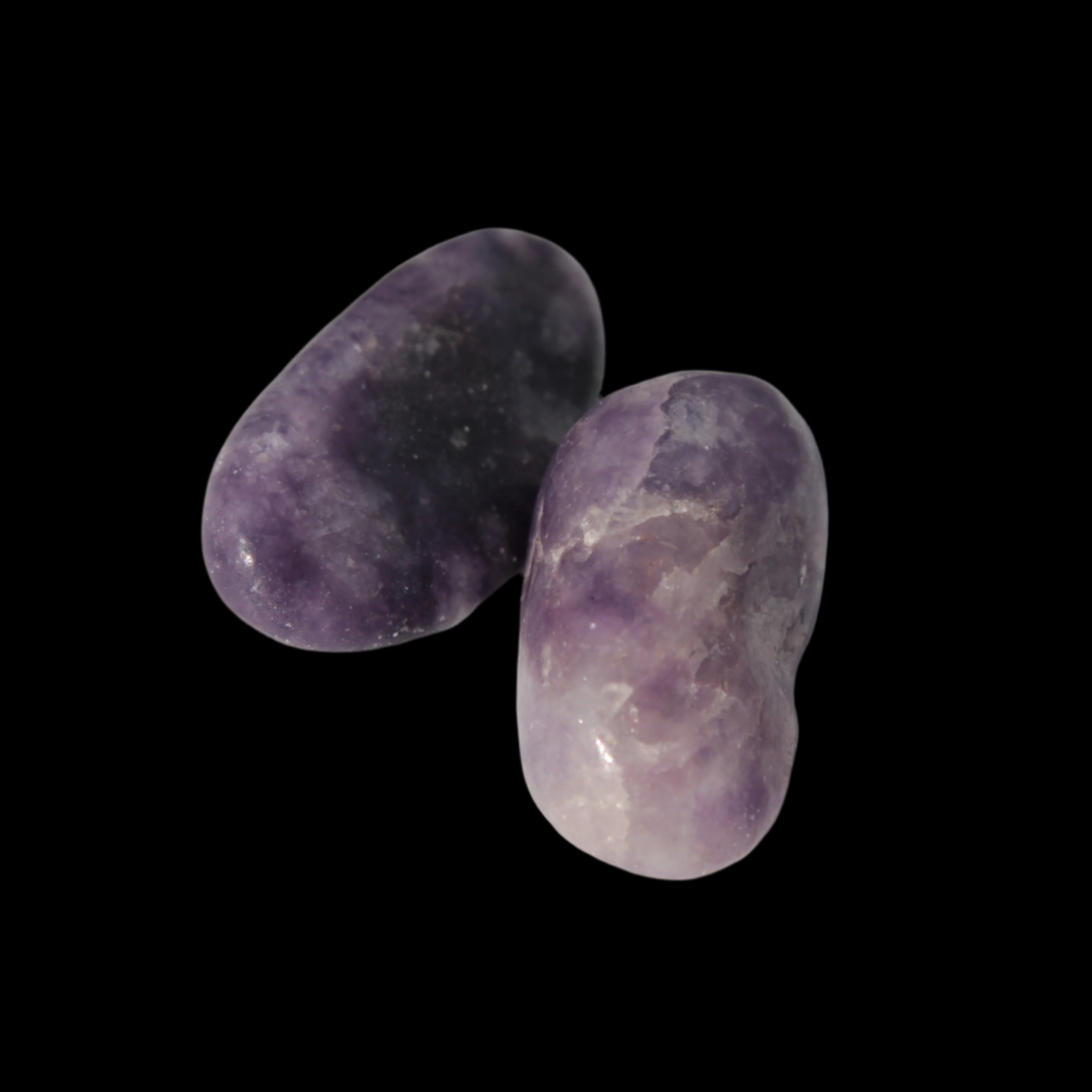 Lepidolite 2/3 tumbled stones 10-12g in sunshine - Rocks and Things Store