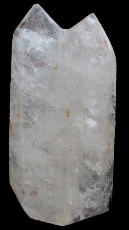 Clear Quartz double-pillar obelisk 1585g in sunlight - Rocks and Things Store
