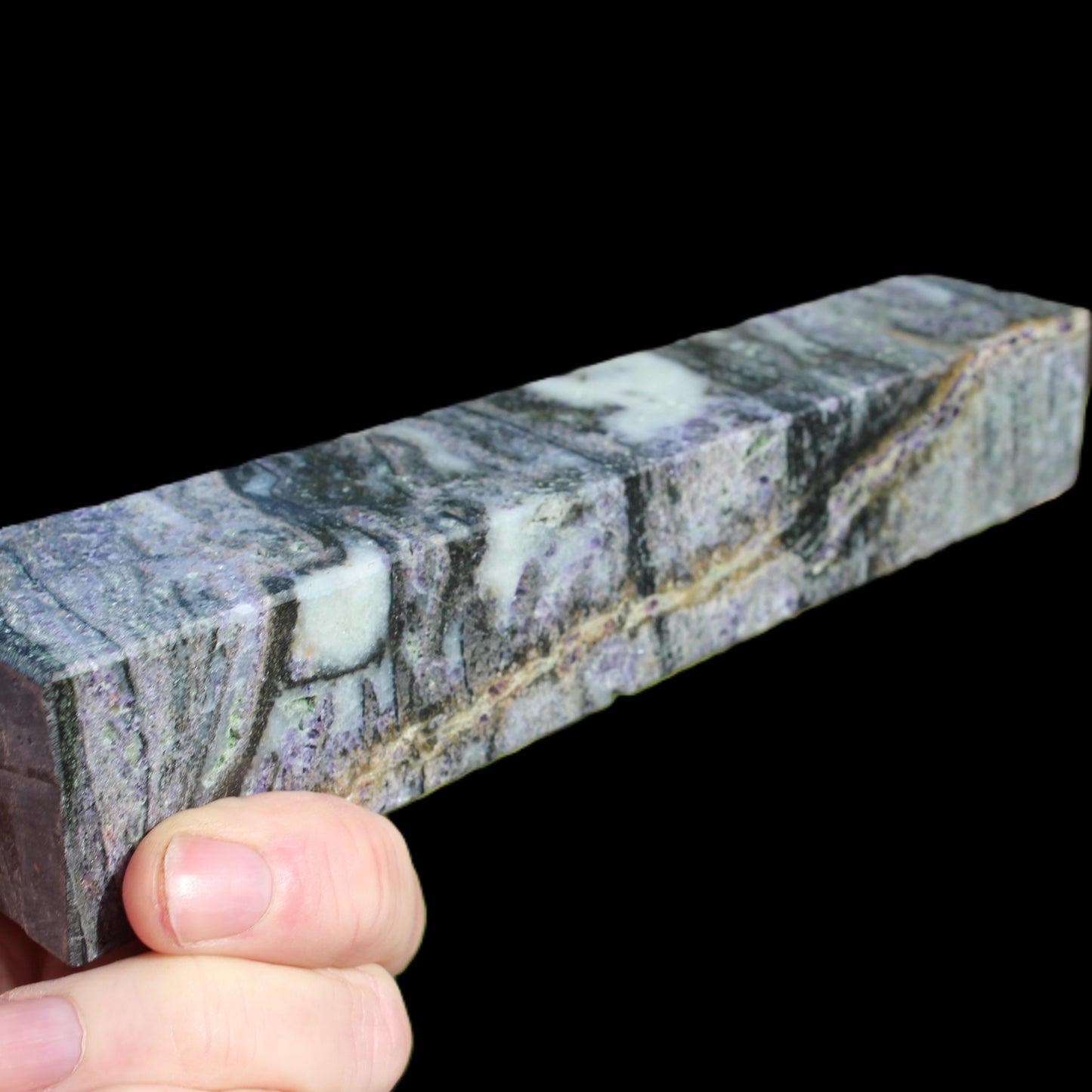Purple Fluorite obelisk 715g Rocks and Things