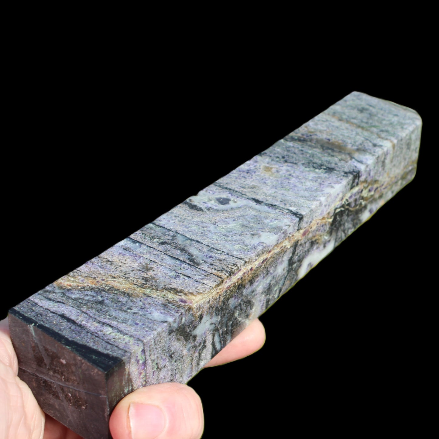 Purple Fluorite obelisk 715g Rocks and Things