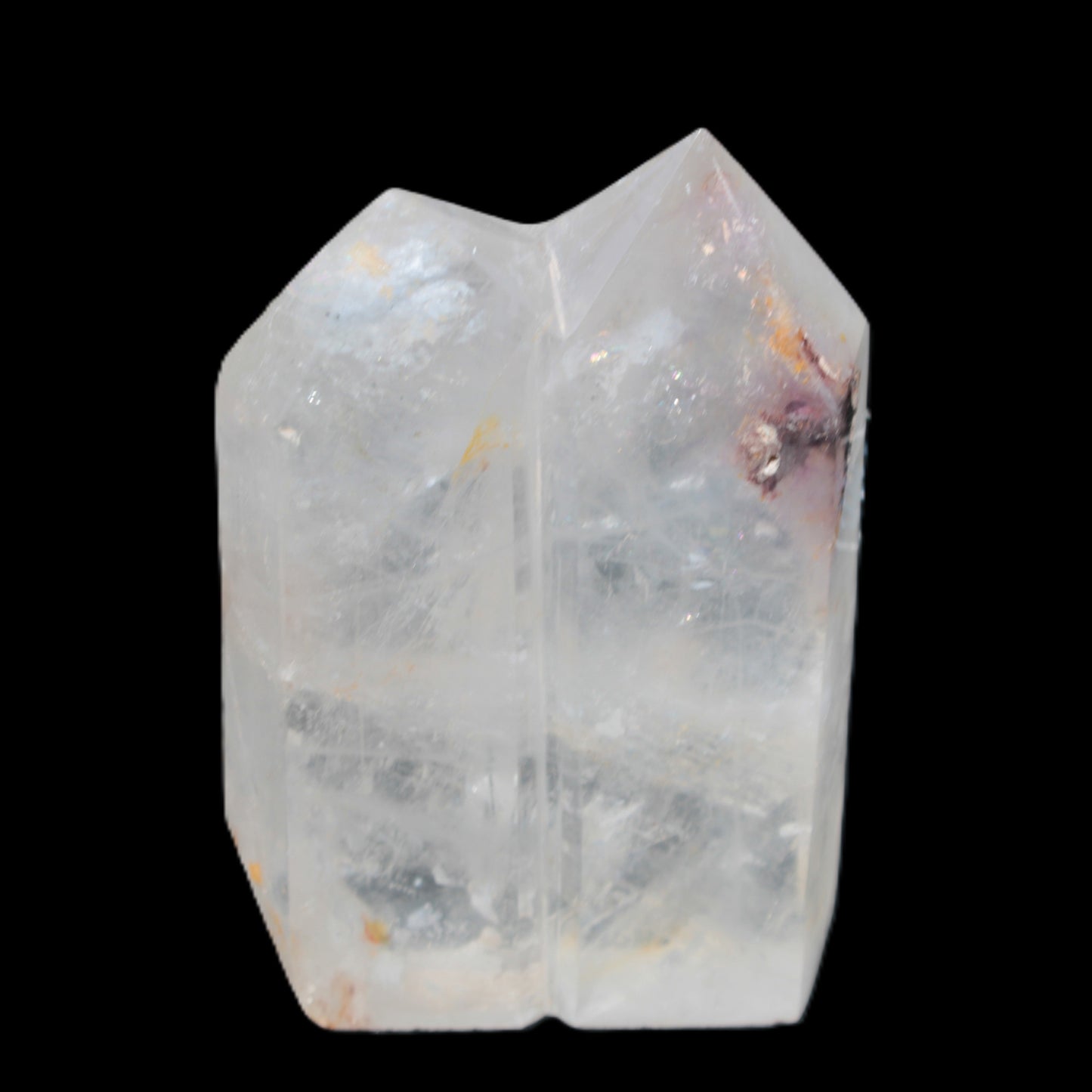 Clear Quartz double-pillar obelisk 1655g Rocks and Things Store