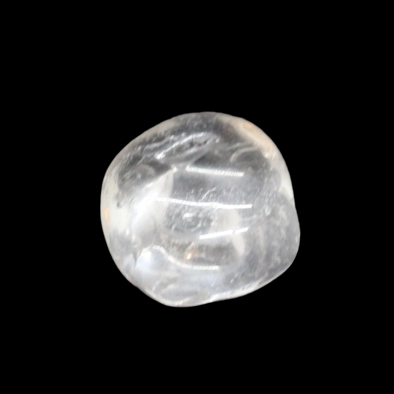 Clear Quartz tumble polished crystal 16-17g in sunshine - Rocks and Things Store