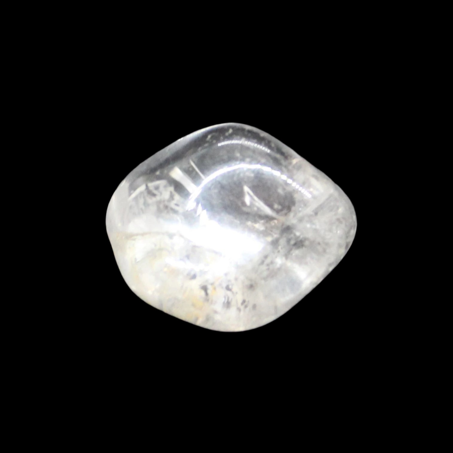 Clear Quartz tumble polished crystal 16-17g in sunshine - Rocks and Things Store