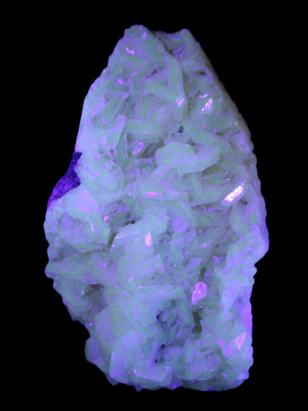Calcite cluster UV reactive 80mm 114g Rocks and Things