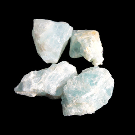 Aquamarine 4/5 natural crystals 8g Rocks and Things