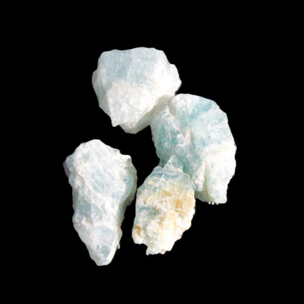 Aquamarine 4/5 natural crystals 8g Rocks and Things