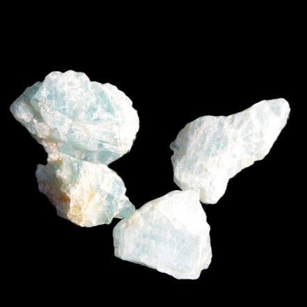 Aquamarine 4/5 natural crystals 8g Rocks and Things