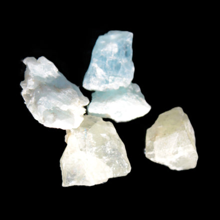 Aquamarine 4/5 natural crystals 8g Rocks and Things
