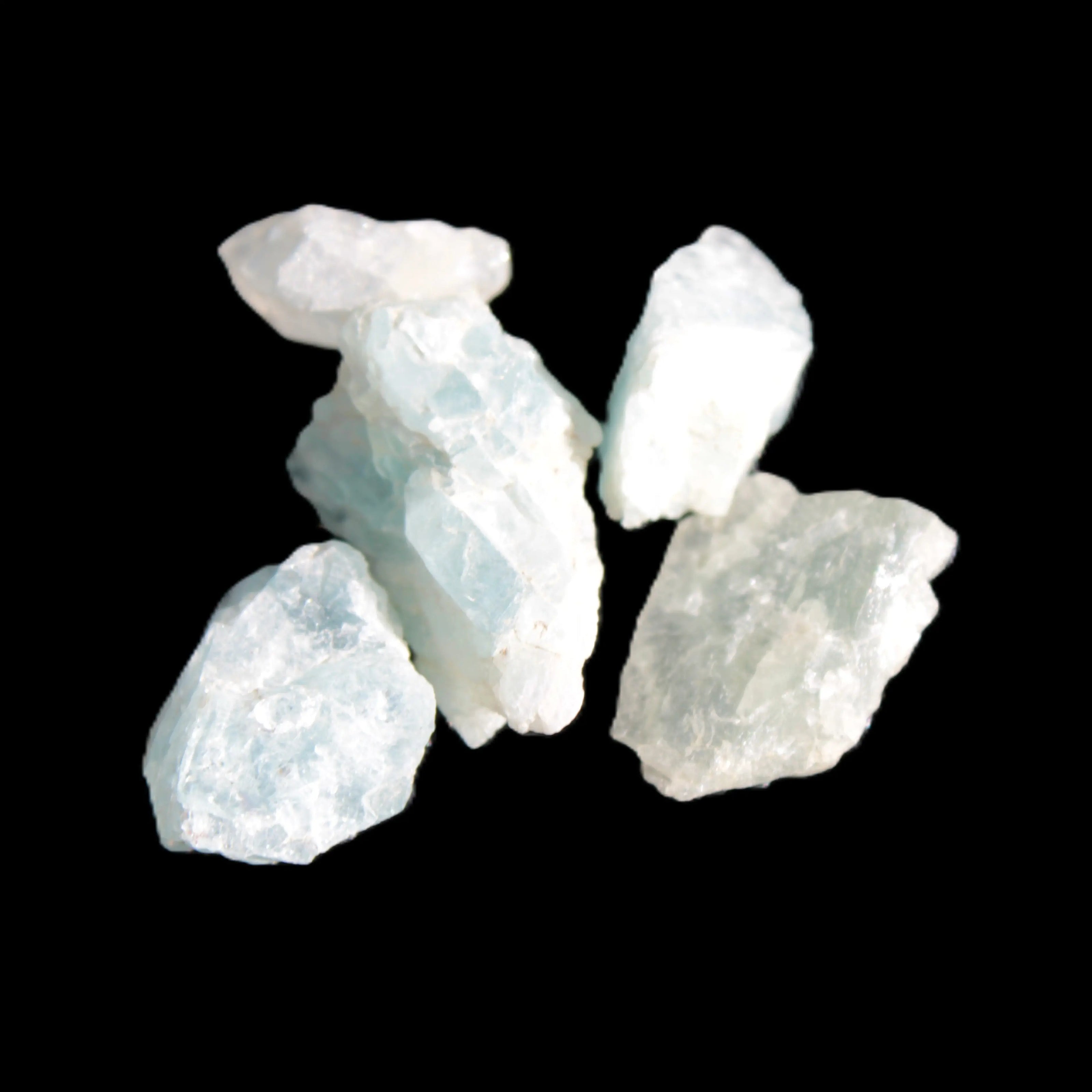 Aquamarine 4/5 natural crystals 8g Rocks and Things