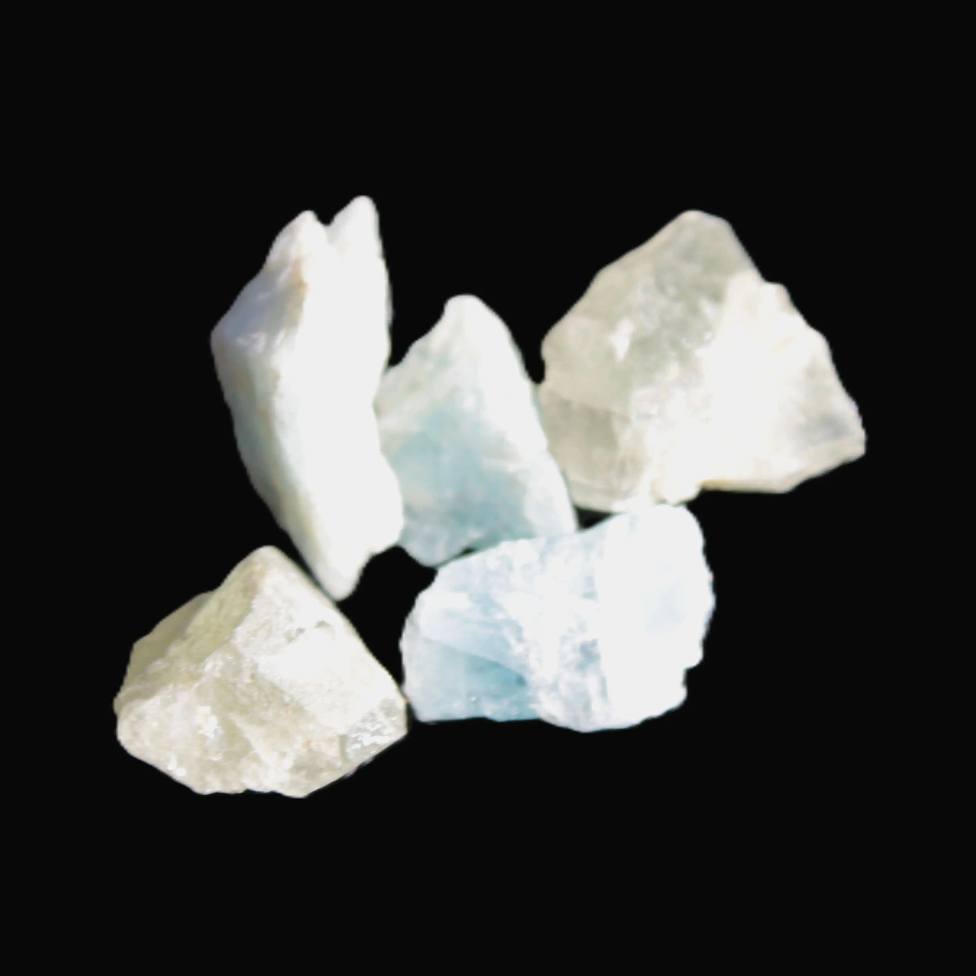 Aquamarine 4/5 natural crystals 8g Rocks and Things