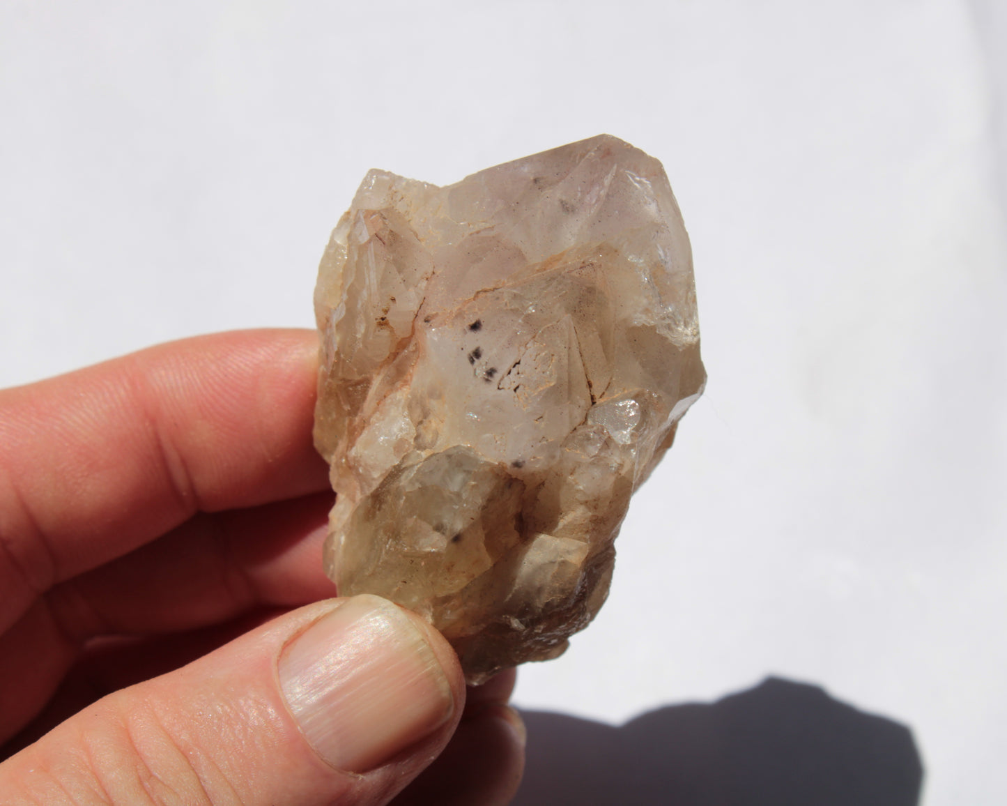 White Silver Mountain Quartz crystal 70g Rocks and Things