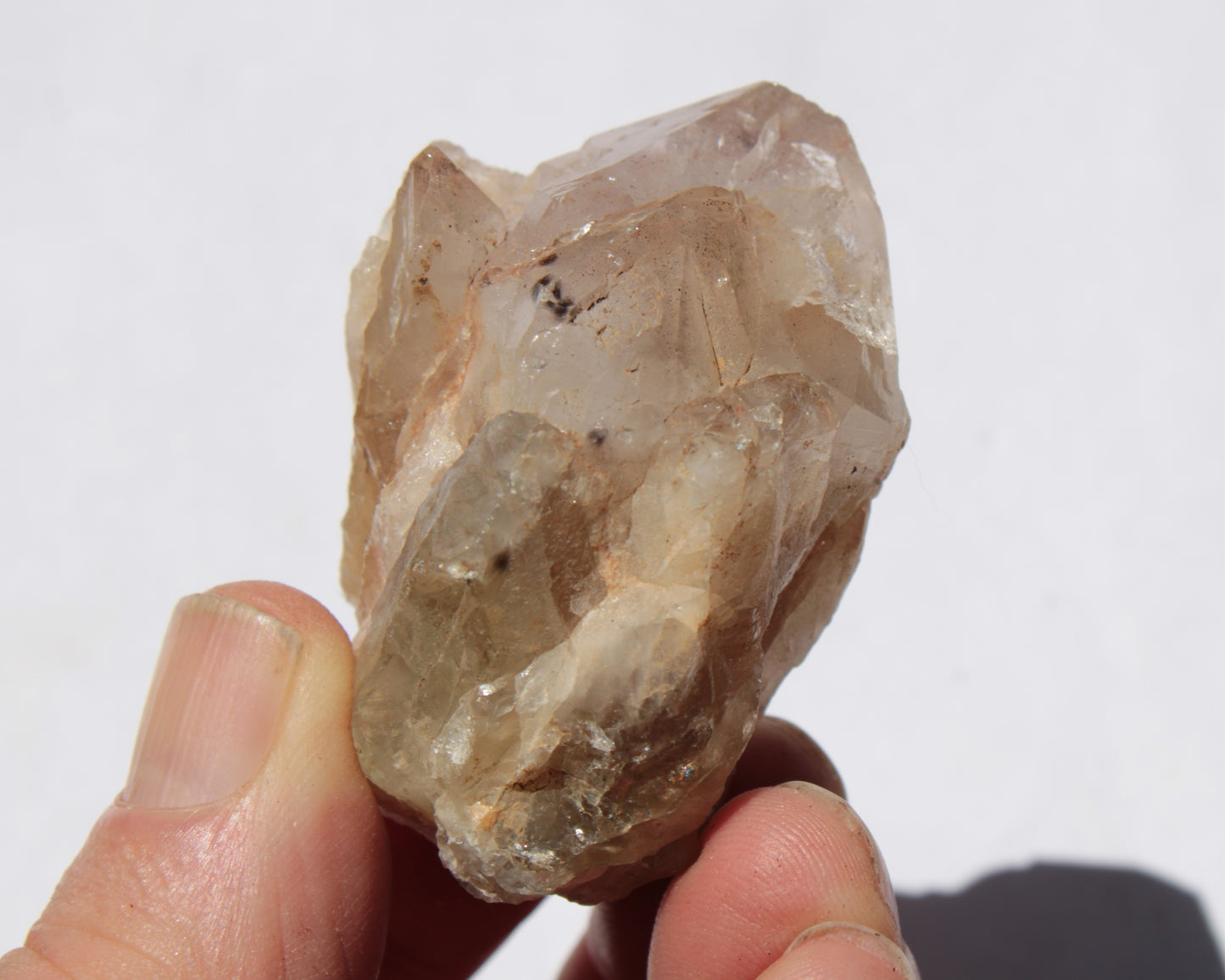 White Silver Mountain Quartz crystal 70g Rocks and Things