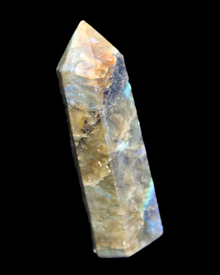 Labradorite wand 89g in sunlight - Rocks and Things Store