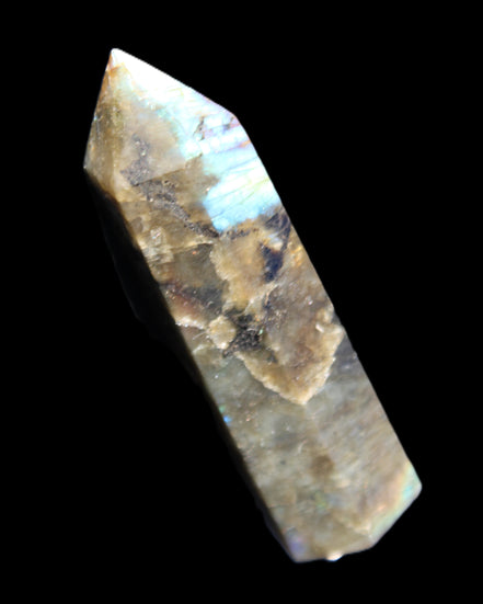 Labradorite wand 89g in sunlight - Rocks and Things Store