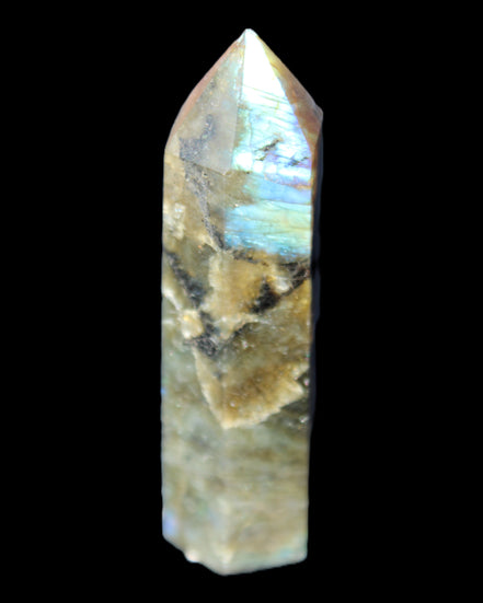 Labradorite wand 89g in sunlight - Rocks and Things Store