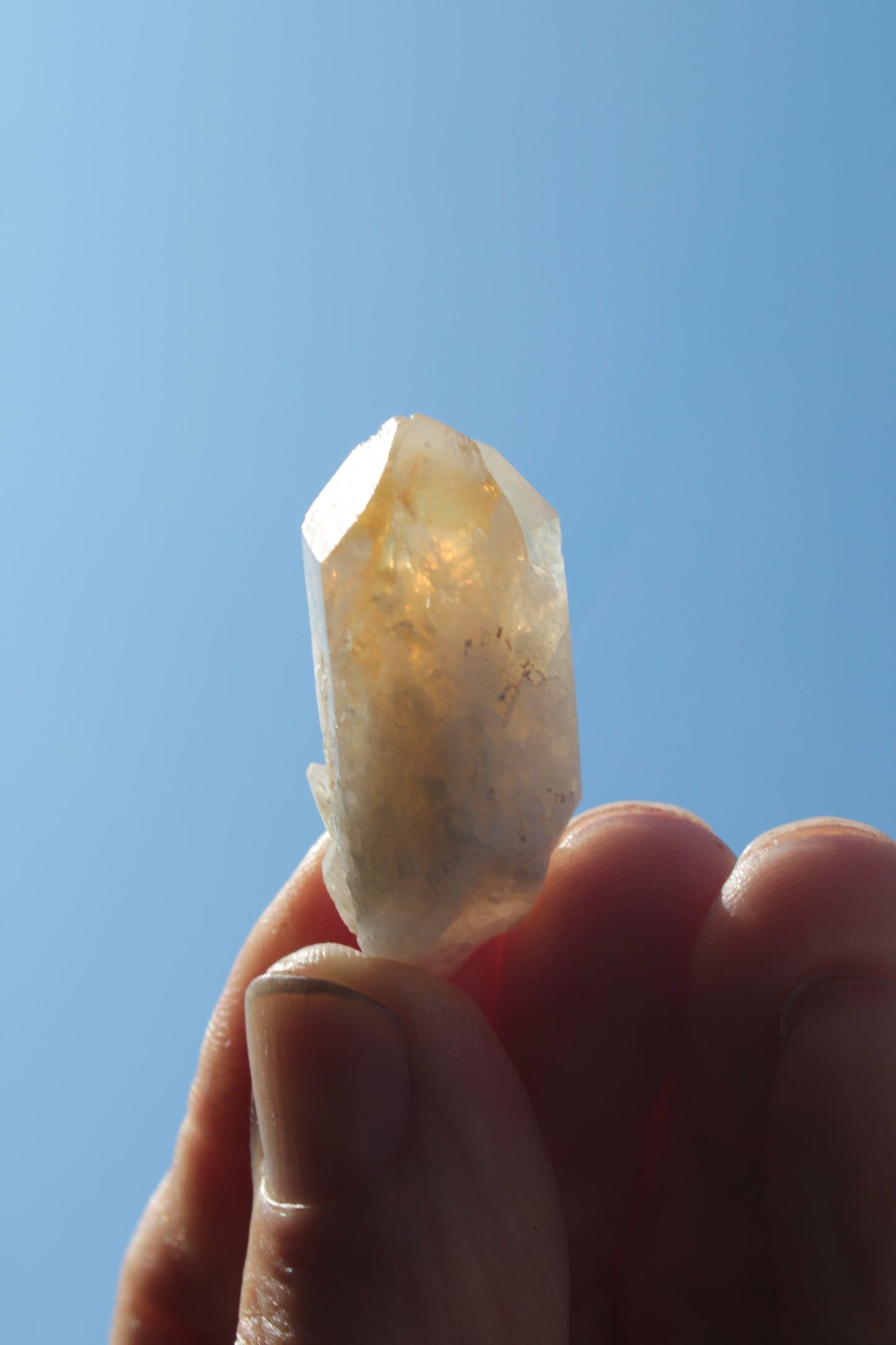 Citrine crystal from the Himalaya 10-12g Rocks and Things