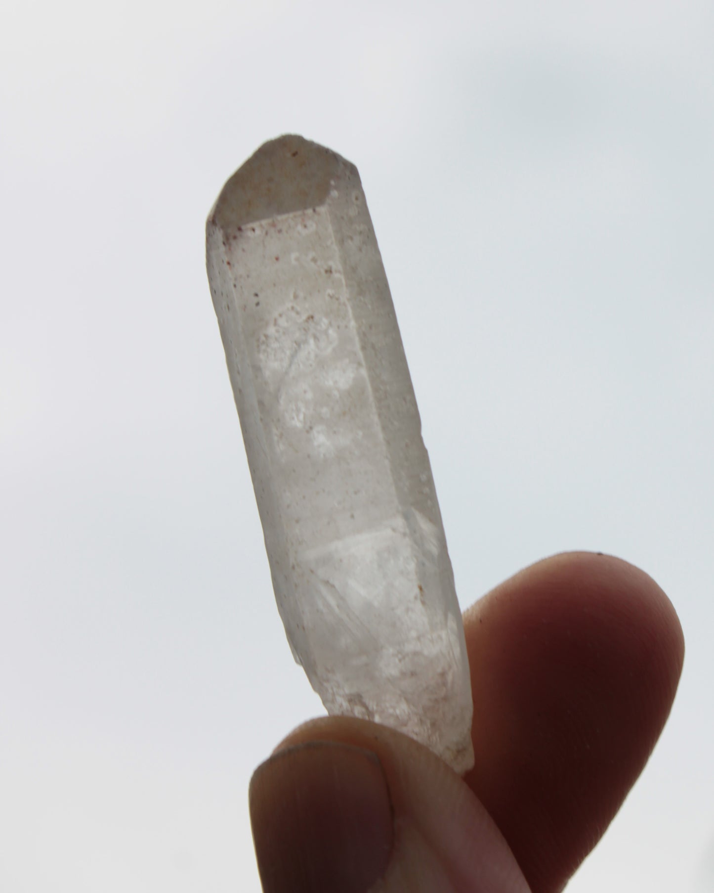 Quartz crystal point 8.8/9.9g Rocks and Things