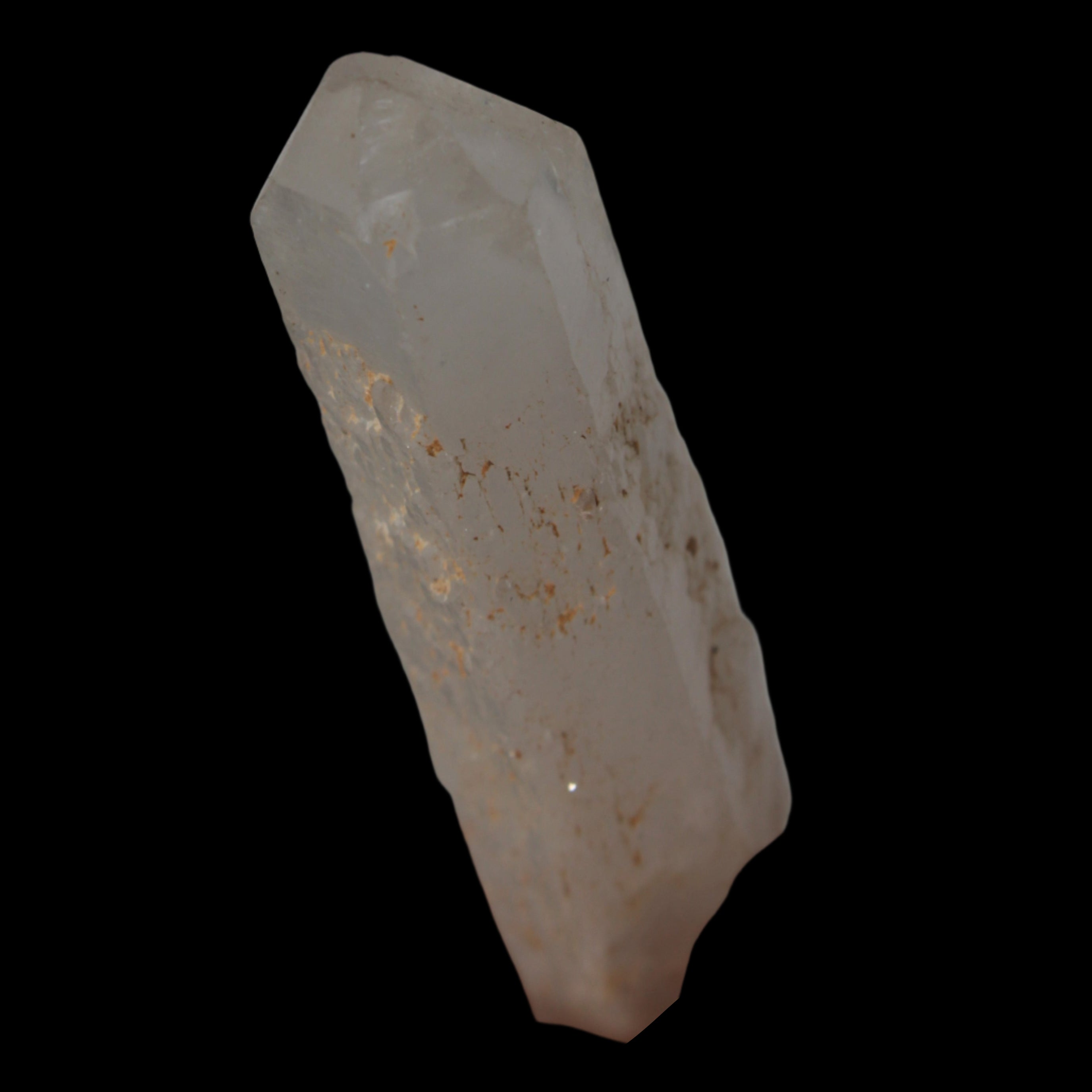 Quartz elestial etched twinned crystal 11.3g in sunshine -  Rocks and Things Store