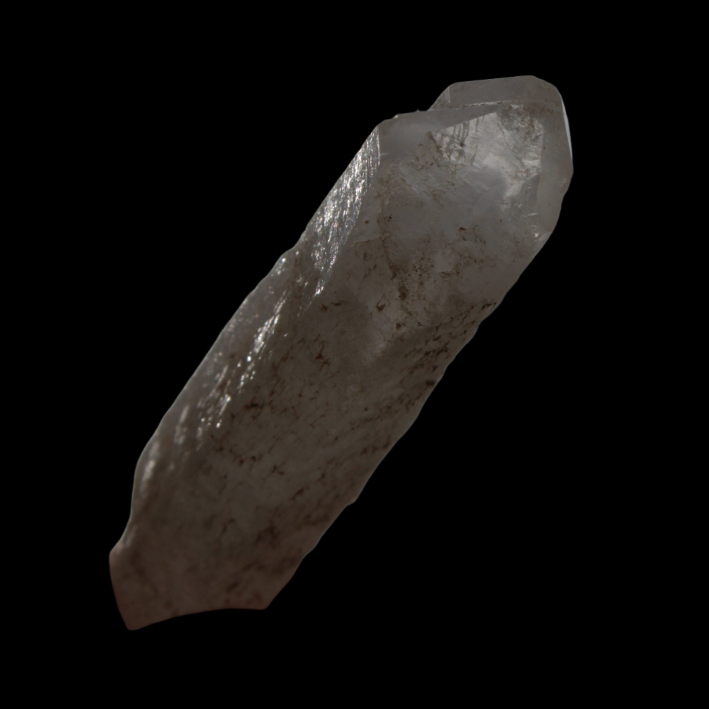 Quartz elestial etched twinned crystal 11.3g in sunshine -  Rocks and Things Store