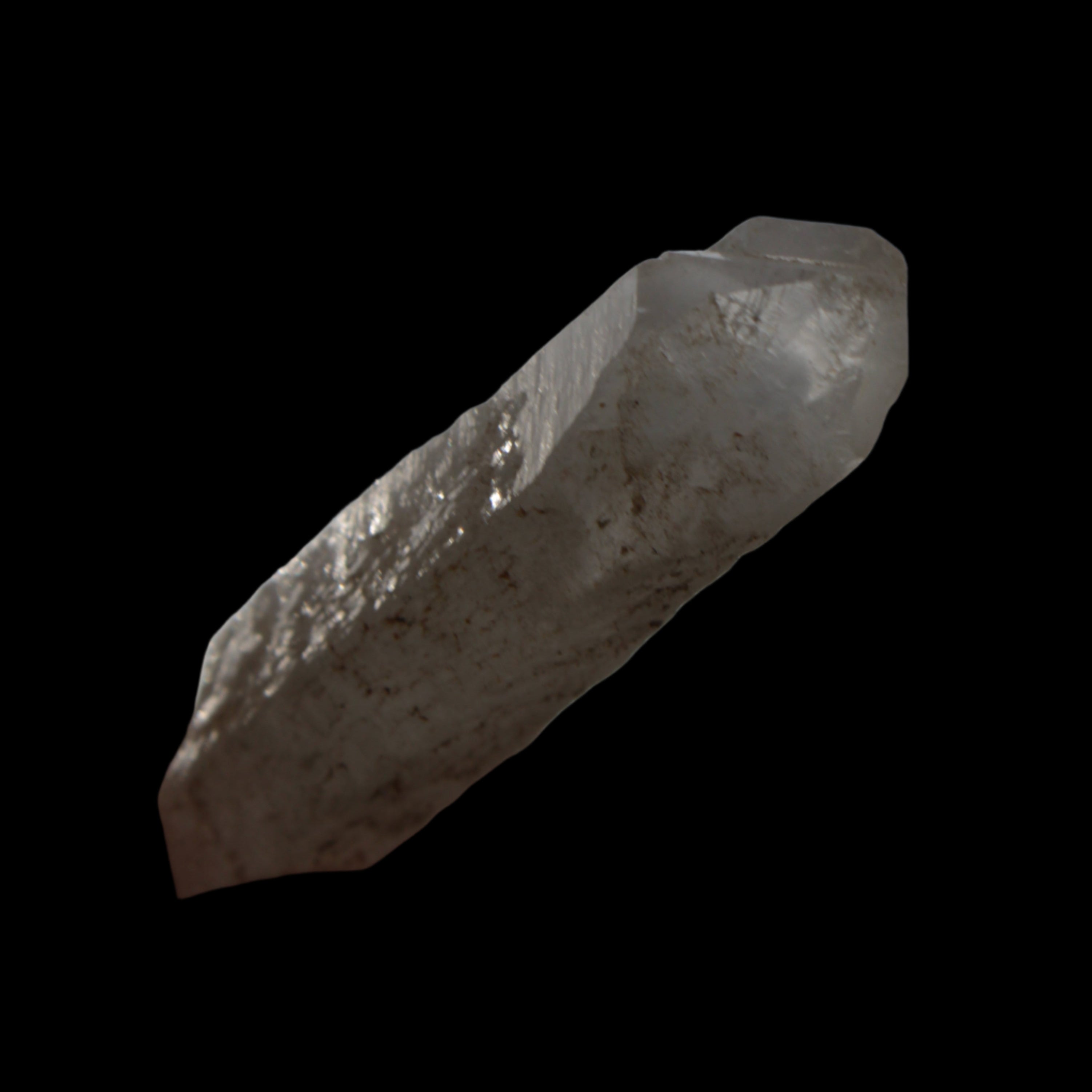 Quartz elestial etched twinned crystal 11.3g in sunshine -  Rocks and Things Store