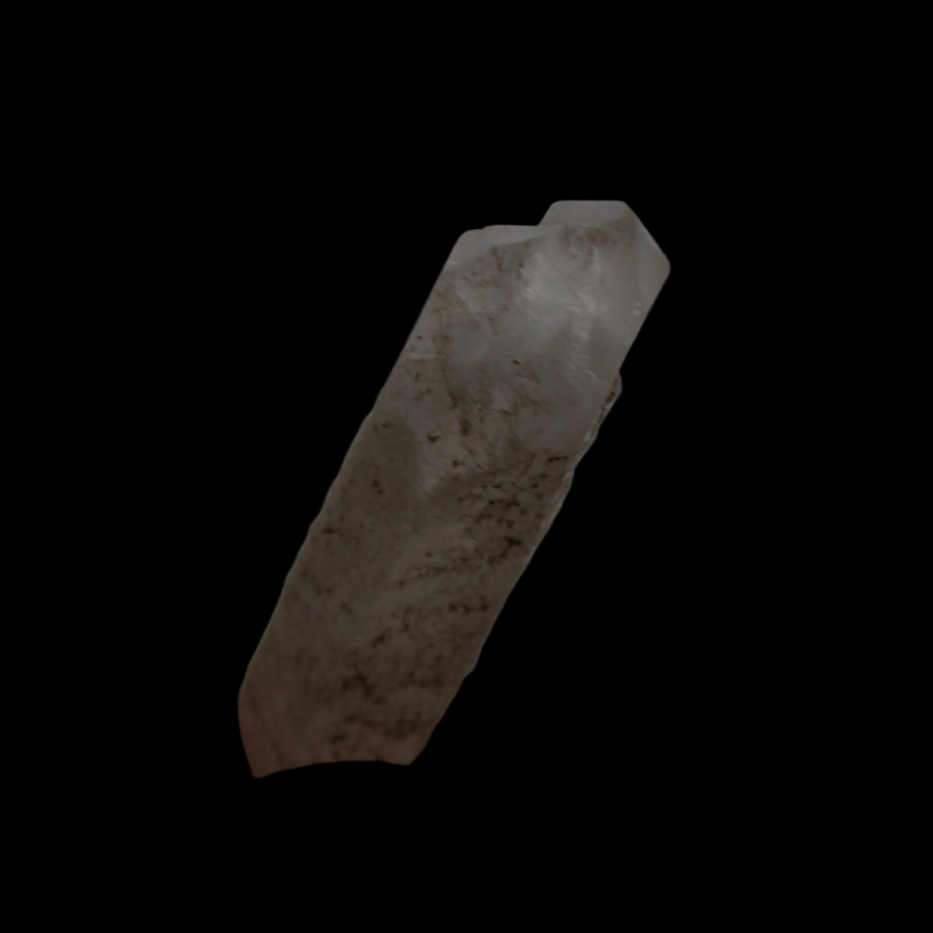 Quartz elestial etched twinned crystal 11.3g Rocks and Things