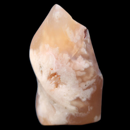 Snowflake Cherry Blossom Agate flame from Madagascar 63g in sunlight - Rocks and Things Store